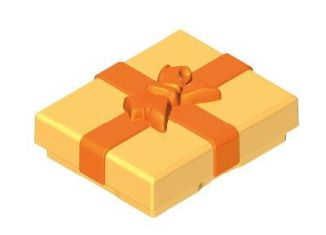 Playmobil - 30218553 - Gift box upper part