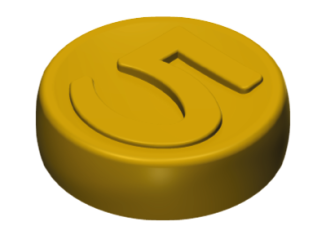 Playmobil - 30219362 - Large coin 5