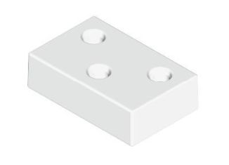 Playmobil - 30222203 - Box 29x18x8 3 hole 3,6