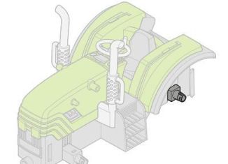Playmobil - 30223812 - Tractor rear axle
