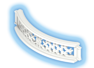 Playmobil - 30228772 - Railing 121 ru.Orn.II