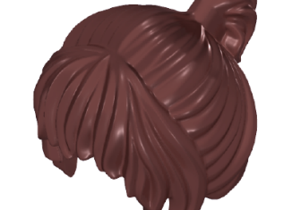 Playmobil - 30230823 - Wig with fringe/short braid