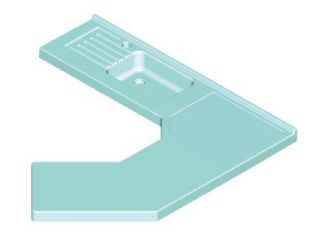 Playmobil - 30231163 - Kitchen counter top 140