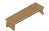 Playmobil - 30231833 - Wooden bench