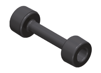 Playmobil - 30232030 - Skateboard axle