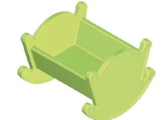 Playmobil - 30234602 - Doll's cradle