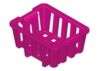 Playmobil - 30235670 - Women's bicycle rear basket