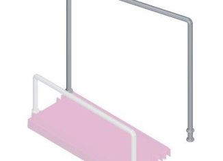 Playmobil - 30235702 - Asymmetric bars bar H84