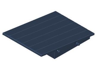 Playmobil - 30241240 - Rabbit hutch roof 60x44