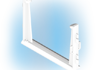 Playmobil - 30241302 - Small gate base with fence posts