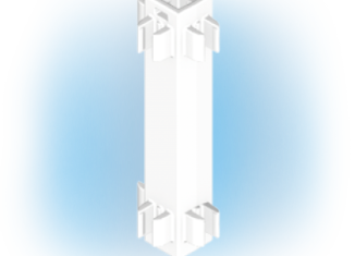 Playmobil - 30241322 - BS post 60 fence 3 sides