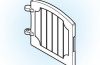 Playmobil - 30241342 - Stable door upper part