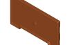 Playmobil - 30244033 - Wooden chest of drawers back panel