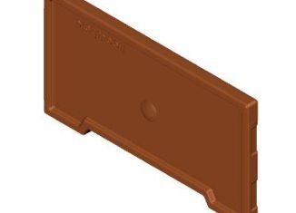 Playmobil - 30244033 - Wooden chest of drawers back panel