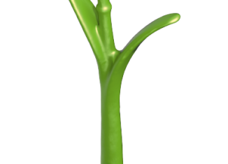 Playmobil - 30250620 - Tall flower stem with two narrow leaves
