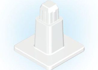 Playmobil - 30251392 - Square table pedestal 24x24