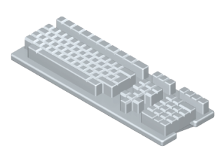 Playmobil - 30254352 - PC Tastatur