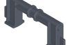 Playmobil - 30255553 - Stabilizer foot for low-loader trailer 12