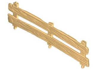 Playmobil - 30260120 - Fence element. wood 130X35 II