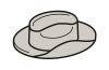 Playmobil - 30265330 - Cowboy hat large