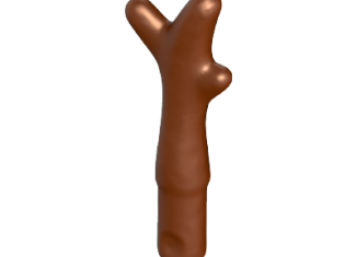 Playmobil - 30268990 - Wooden post C for campsite