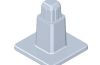 Playmobil - 30269600 - Square table pedestal 24x24