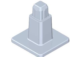 Playmobil - 30269600 - Square table pedestal 24x24