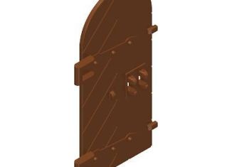 Playmobil - 30272200 - Castle door 43x95
