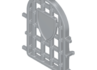 Playmobil - 30272220 - Window with grating and coat of arms