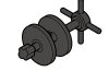 Playmobil - 30274250 - Anchor winch roller with handle