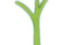 Playmobil - 30277260 - Tall flower stem with two narrow leaves