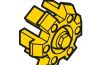 Playmobil - 30279190 - Truck 6 star hubcap