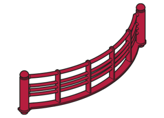 Playmobil - 30290610 - BS balcony railing 180