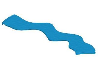 Playmobil - 30299470 - Base plate.Hyän Flusslauf