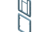 Playmobil - 30511163 - Wall 130/150 Stahlg.2T