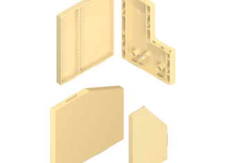 Playmobil - 30511273 - Bungalow 4 teilig wall