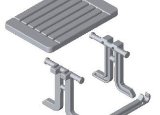 Playmobil - 30511992 - Folding table 62x41 4-part