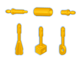 Playmobil - 30513712 - Kitchen utensils 2013 6-part