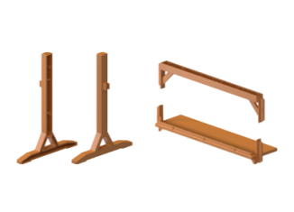 Playmobil - 30514372 - Market stall 13 4-part