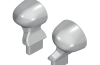 Playmobil - 30516162 - Side mirror L/R shaped