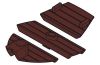 Playmobil - 30518590 - Cannon rowboat seat 3-part II
