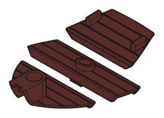 Playmobil - 30518590 - Cannon rowboat seat 3-part II