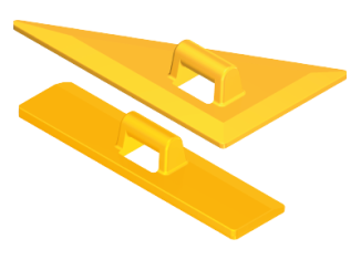 Playmobil - 30519390 - Lineal gerade/triangle