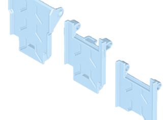 Playmobil - 30519552 - Three-piece ramp for trike accessory