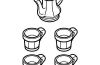 Playmobil - 30519660 - Set 1900 Kaffee