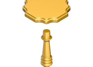Playmobil - 30601422 - Round table top/pedestal