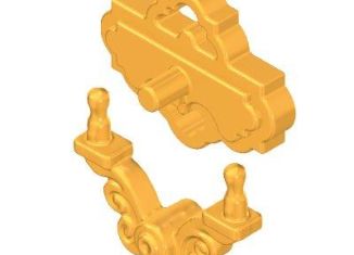 Playmobil - 30601692 - Castle wall lamp 2-part