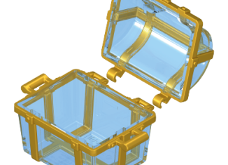 Playmobil - 30608242 - Pirate chest upper/lower part III