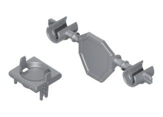 Playmobil - 30609612 - Gun holder barrel/cannon