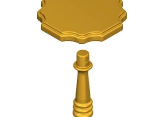 Playmobil - 30613620 - Round table top/pedestal